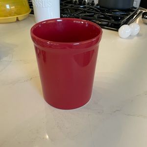 Ceramic utensil holder